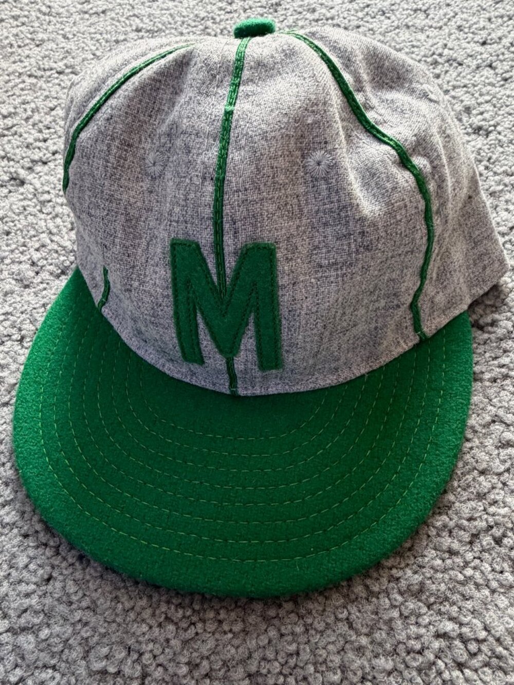 Ebbets Field Flannels Manhattan College Jaspers Wool Hat Fitted 7 1/8